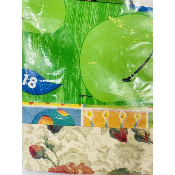 Finishing Touch AGC All Occasion 8 Full Sheets 50 sq.ft Wrapping Paper Vintage - Picture 6 of 10